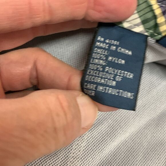 Polo Ralph Lauren Navy Cargo Drawstring Shorts Swim Trunks Size Medium - Picture 9 of 16